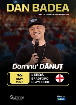 Leeds: Stand-up Comedy cu DAN BADEA