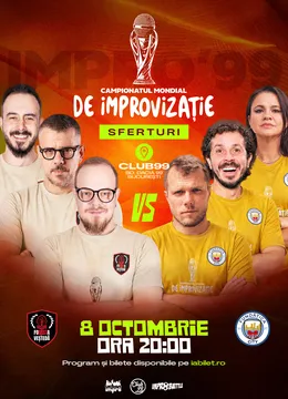 Foresta Veștedă vs Fundățica City | Sferturi Meci 1 | Impro Show la Club99