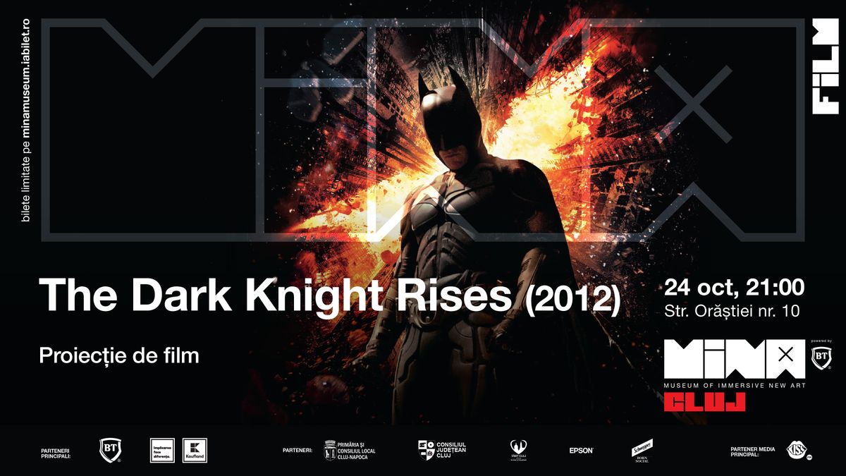 Cluj-Napoca: The Dark Knight Rises (2012) - proiecție de film