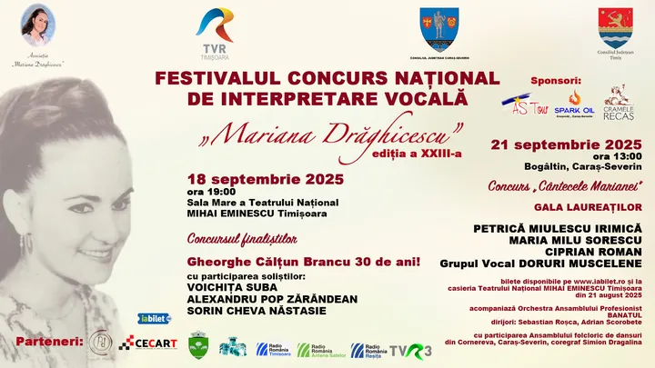 Timisoara: Festivalul Mariana Drăghicescu 2025