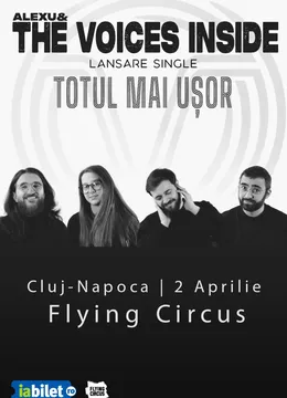 Cluj-Napoca: Alexu and The Voices Inside – Lansare single: Totul mai ușor