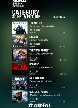 Cinema sub stele: Sci-fi & Future Week