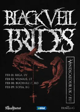 Black Veil Brides European Tour