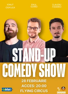 Cluj-Napoca: Stand-Up Comedy Show @Flying Circus Cluj