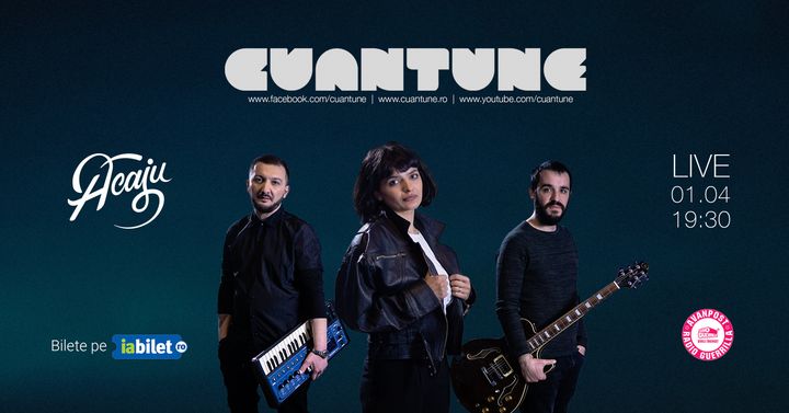Iasi: CUANTUNE - Live @Acaju