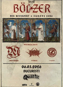 Rex Revenant Tour - Bølzer, Misþyrming, Vitriol, TxRxP