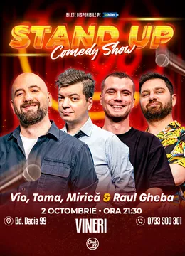 Stand-up Comedy cu Vio, Toma, Mirică & Raul Gheba la Club 99 | Show 2