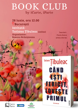 Book Club by iCarte, iParte, cu Tatiana Țîbuleac