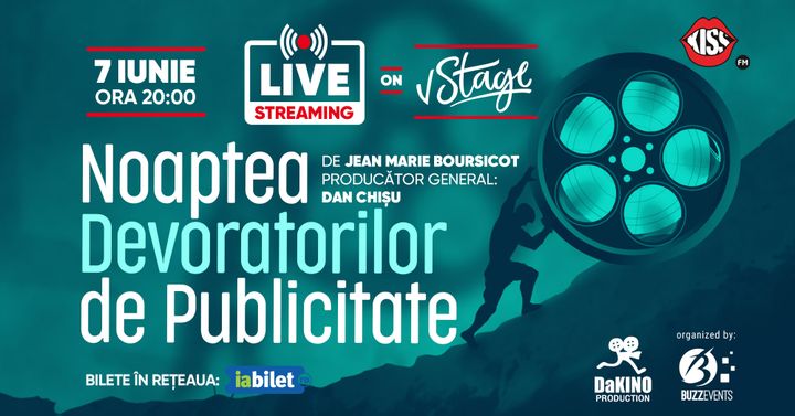 Noaptea Devoratorilor de Publicitate – Live Streaming