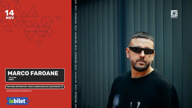 Timisoara: DATABASE w. Marco Faraone