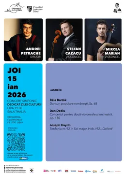 Sibiu: Concert Simfonic dedicat zilei Culturii Nationale