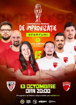 FC Blanao vs. Ciobanii Mioriței | Sferturi Meci 2 | Impro Show la Club99