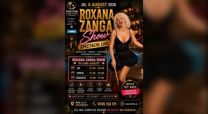 Costinesti: Roxana Zanga Show