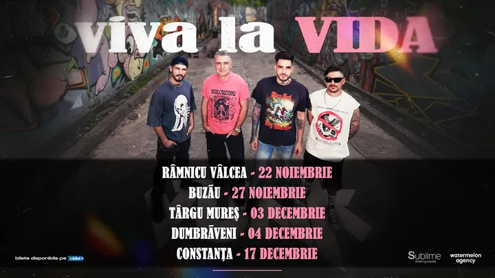 Turneu VUNK - VIVA LA VIDA