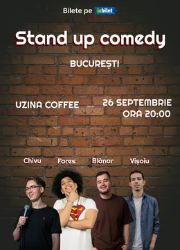 Stand-Up Comedy cu Vișoiu, Fares, Chivu și Blănar