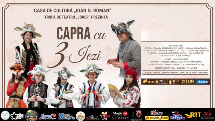 Brasov: Capra cu 3 iezi