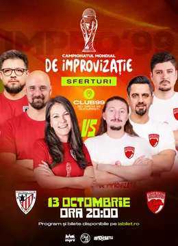 FC Blanao vs. Ciobanii Mioriței | Sferturi Meci 2 | Impro Show la Club99