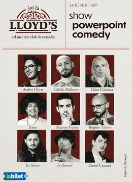 Lloyd's: Powerpoint Comedy Show