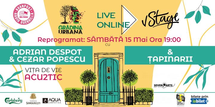 Concert Vita de Vie (acu2tic) si Tapinarii (Online)