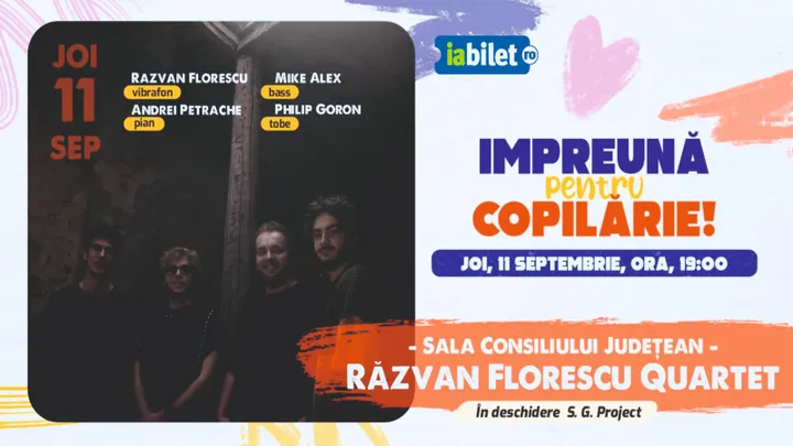 Buzau: Concert Razvan Florescu Quartet