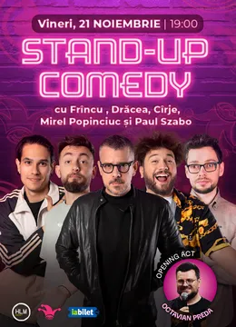 The Fool: Stand-up comedy cu Frîncu, Drăcea, Cîrje, Mirel Popinciuc și Paul Szabo