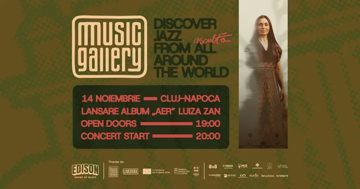 Cluj-Napoca: Lansare album "AER" Luiza Zan la Music Gallery