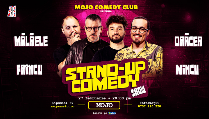 Stand-up Comedy Show cu Mincu, Dracea, Frincu, Malaele
