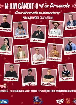 Cluj-Napoca: The Stairs Comedy | N-am Gândit-o în Dragoste | Stand-up Comedy Show