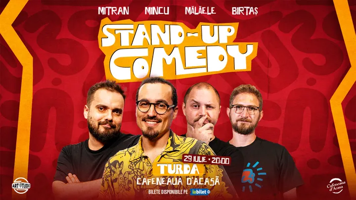 Turda: Mincu, Mitran, Bogdan Mălăele & Dan Birtaș | Stand Up Comedy Show