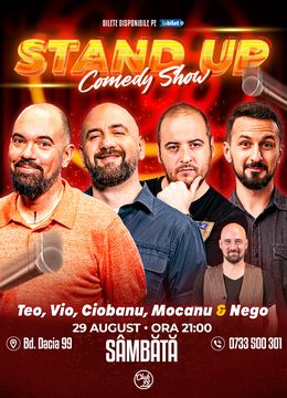 Stand-up Comedy cu Teo, Vio, Andrei Ciobanu, Mocanu - Nego la Club 99