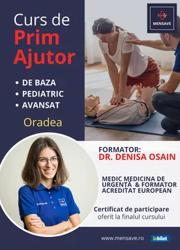 Oradea: Cursuri de prim ajutor cu MENSAVE