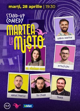 The Fool: Marțea la Mișto cu Gabriel Dumitriu, Petrică Iștoc, Teo Stoian, Marius Tomescu și Tamer