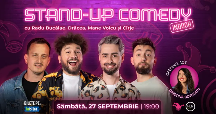 The Fool: Stand-up comedy cu Radu Bucălae, Drăcea, Mane Voicu și Cîrje