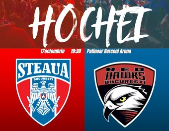 Hochei: CSA STEAUA București - Red Hawks București | 17 octombrie