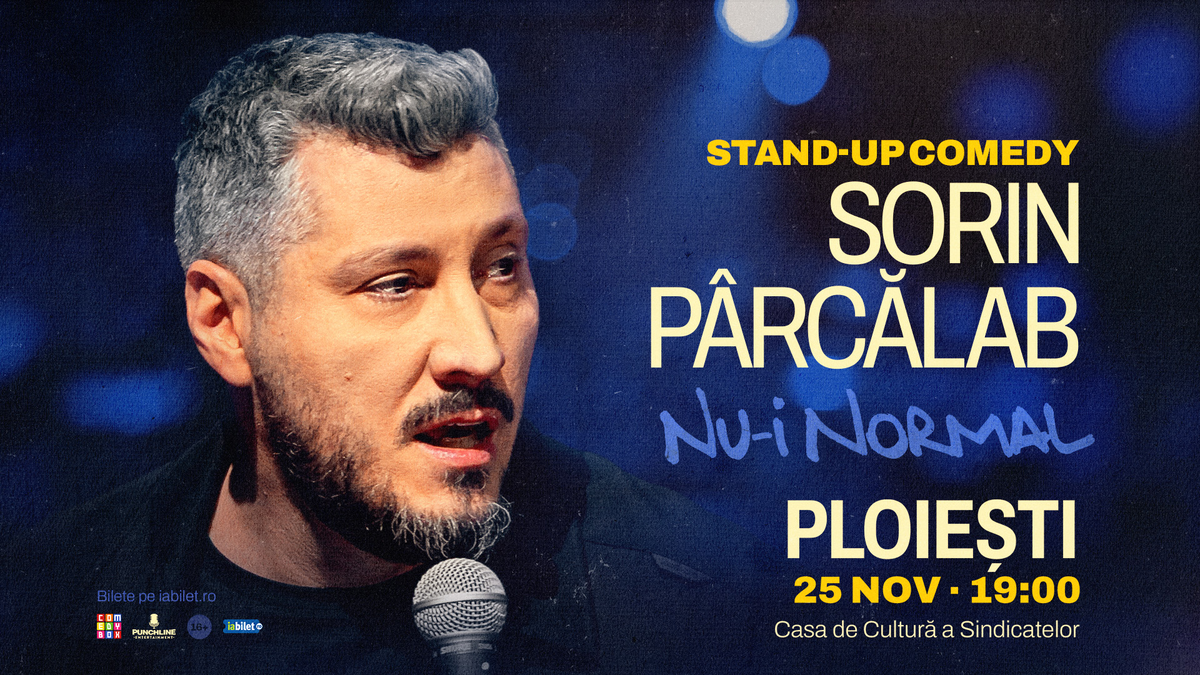 Stand-up comedy cu Sorin Pârcălab | Nu-i normal