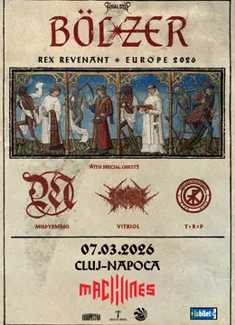 Cluj-Napoca: Bølzer, Misþyrming, Vitriol, TxRxP - Machines