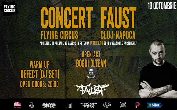 Cluj-Napoca: Concert Faust - @Flying Circus