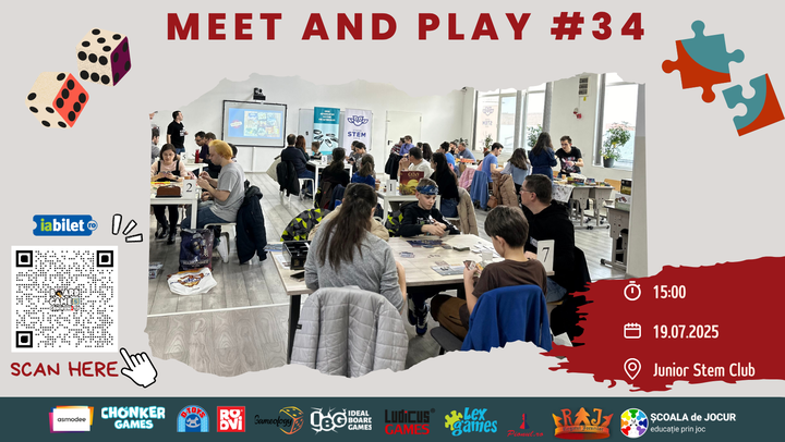 Sibiu: Meet and play #34 - Boardgame