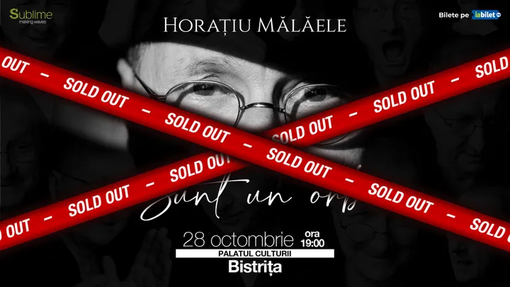Bistrita: Horatiu Malaele - Sunt un Orb