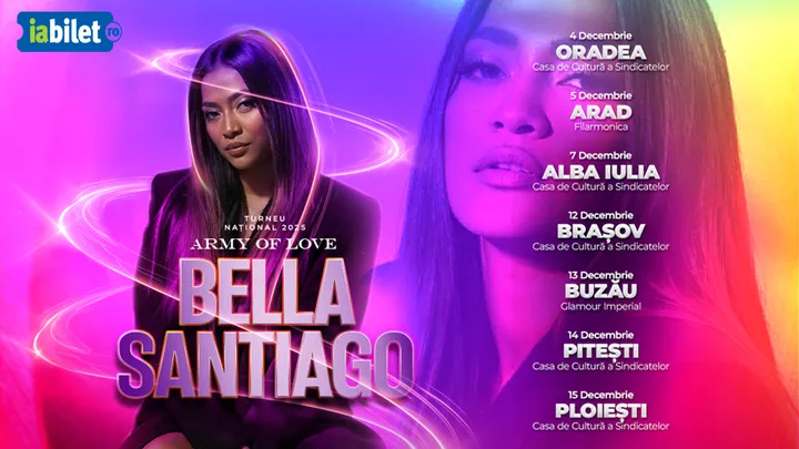 Pitești: Bella Santiago – Army of Love Tour