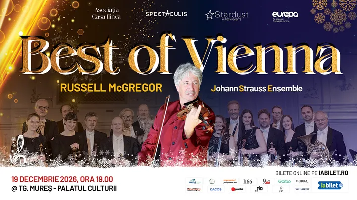 Targu Mures: Johann Strauss Ensemble & Russell McGregor - Best of Vienna