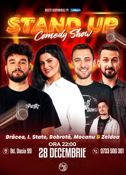 Stand-up Comedy cu Drăcea, I. State, Dobrotă, Mocanu & Răzvan Zeldea la Club 99