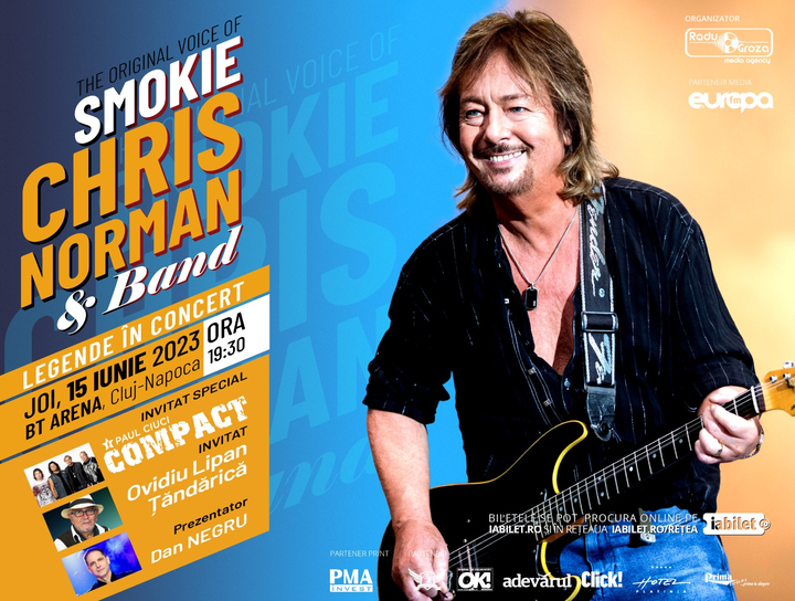 Cluj-Napoca: Concert Chris Norman