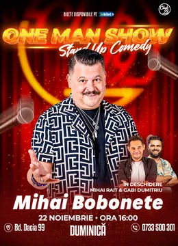 One Man Show cu Mihai Bobonete | Stand Up Comedy la Club 99 - Show 1