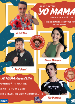Cluj-Napoca: The Stairs Comedy: YO MAMA | Roast Battle | Stand-up Comedy Show
